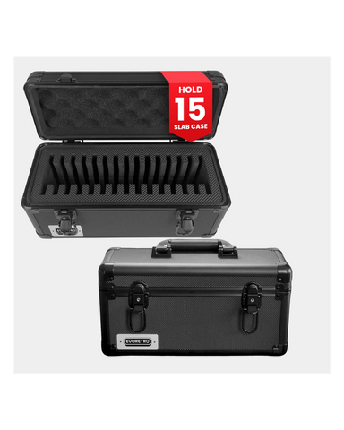 Evoretro Aluminum Graded Card Storage Case 15-Slot