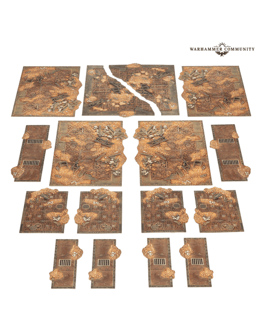 WARHAMMER 40,000: TERRAIN TEMPLATE SET