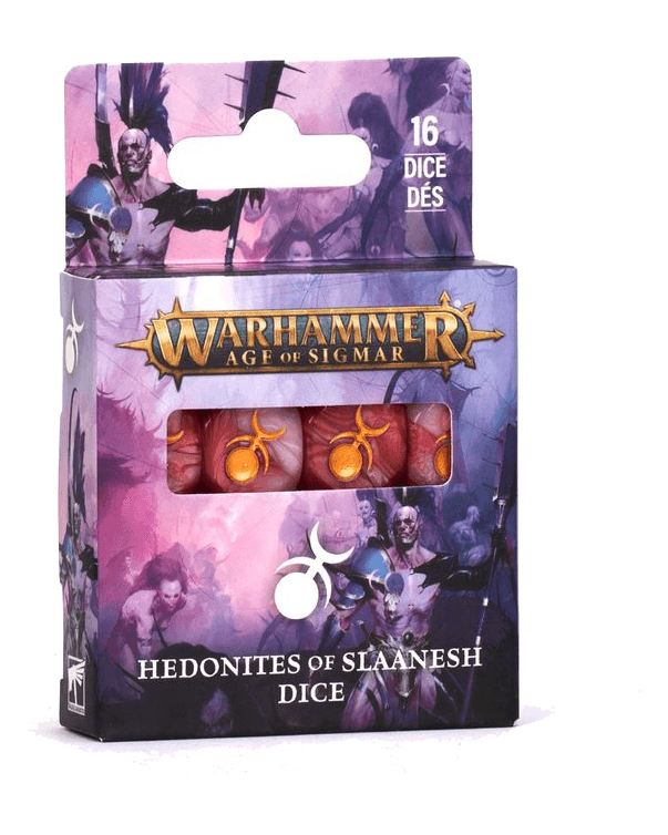 AGE OF SIGMAR:HEDONITES OF SLAANESH DICE