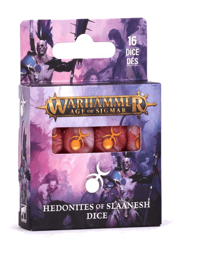 AGE OF SIGMAR:HEDONITES OF SLAANESH DICE
