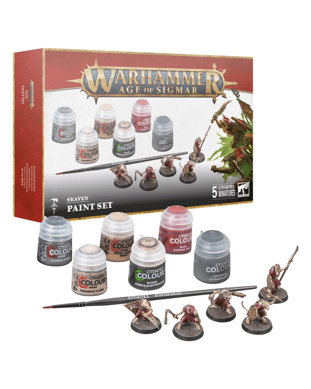 AoS Skaven + Paint Set Japan/usa/canada