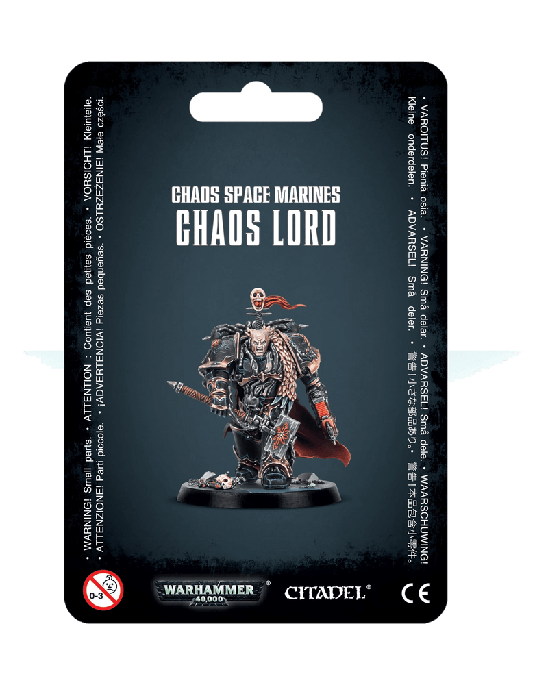 Chaos Space Marines: Chaos Lord in Terminator Armour