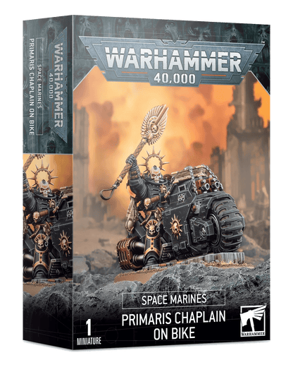 Space Marines: Chaplain on Bike
