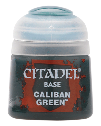 Warhammer Colour Base: Caliban Green (12ml)