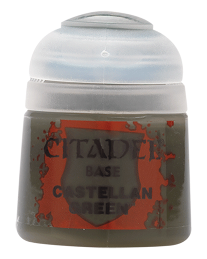 Warhammer Colour Base: Castellan Green (12ml)