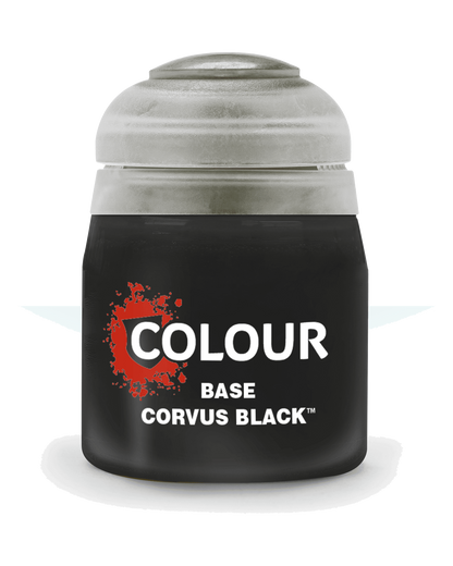 Warhammer Colour Base: Corvus Black (12ml)