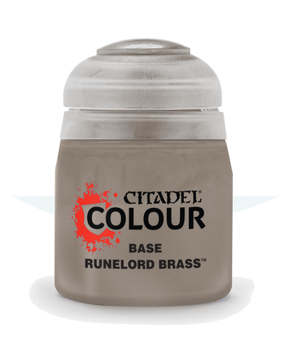 Warhammer Colour Base: Runelord Brass (12ml)