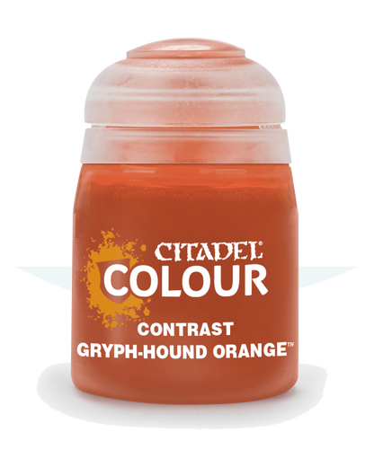 Warhammer Colour Contrast: Gryph-hound Orange (18ml) 6pk