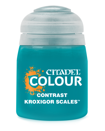 Warhammer Colour Contrast: Kroxigor Scales (18ml) 6 Pack