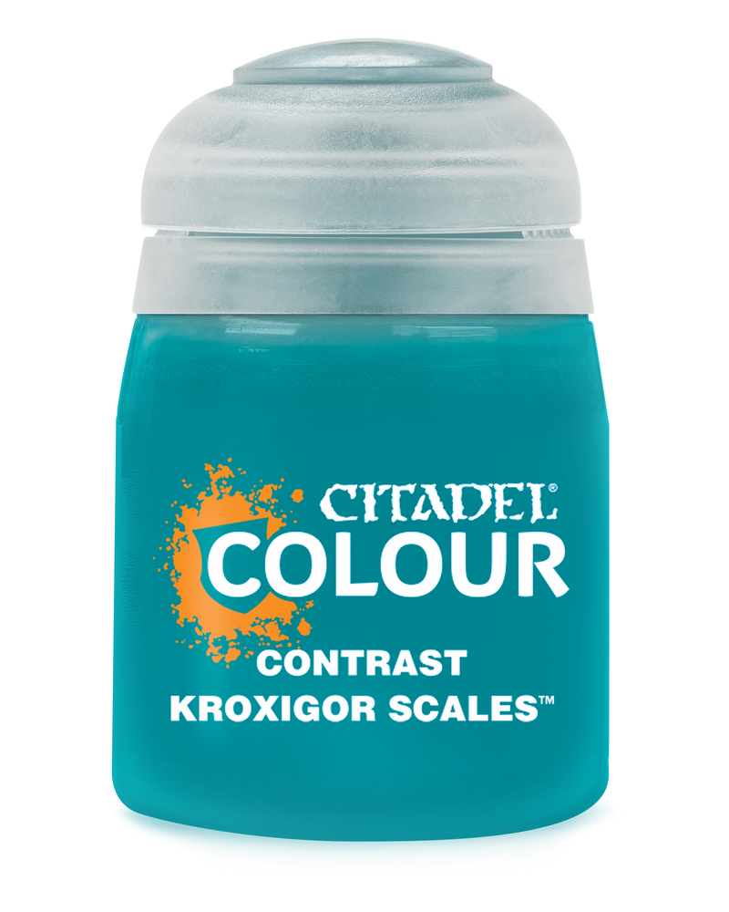 Warhammer Colour Contrast: Kroxigor Scales (18ml) 6 Pack