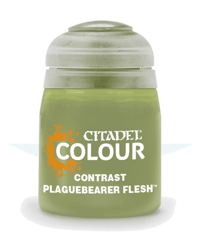 Warhammer Colour Contrast: Plaguebearer Flesh (18ml) 6pk