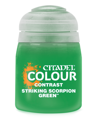 Warhammer Colour Contrast: Striking scorpion Green (18ml)