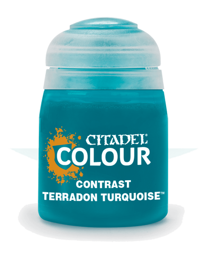 Warhammer Colour Contrast: Terradon Turquoise (18ml) 6pk