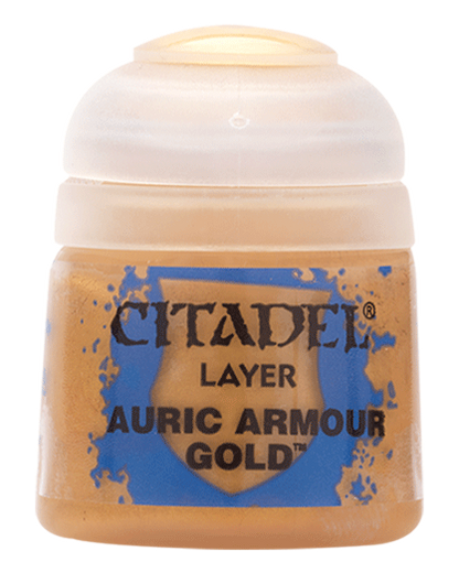 Warhammer Colour Layer: Auric Armour Gold (12ml)