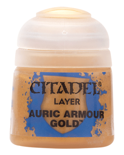 Warhammer Colour Layer: Auric Armour Gold (12ml)
