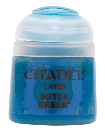 Warhammer Colour Layer: Sotek Green (12ml)