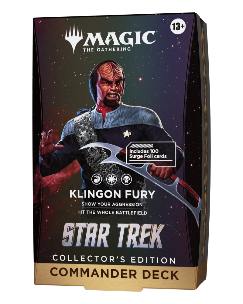 Star Trek Commander Deck - Klingon Fury (Collector's Edition)