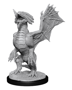 D&D Nolzur's Marvelous Unpainted Miniatures: Wave 13: Bronze Dragon Wyrmling & Treasure (EN)