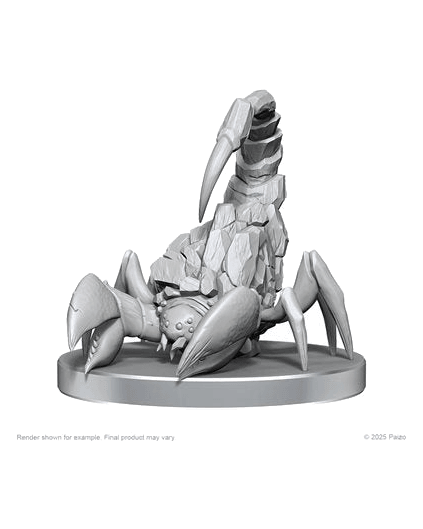 Pathfinder Battles Deep Cuts Unpainted Miniatures: Cave Scorpion & Hunting Spider (EN)