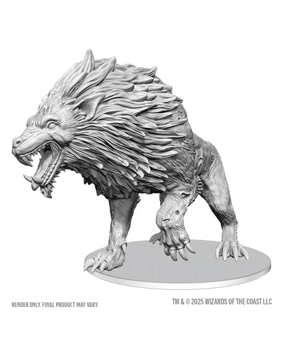 D&D Nolzur's Marvelous Unpainted Miniatures: Dire Worg (EN)