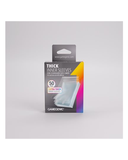 Sleeves: Gamegenic: Thick Inner Sleeves (50) (ML) (Repackaging)