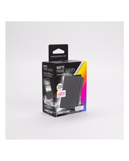 Sleeves: Gamegenic: Matte Prime Sleeves: Black (100) (ML) (Repackaging)