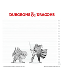 D&D Nolzur's Marvelous Unpainted Miniatures: Dwarf Fighter & Orc Paladin (EN) ^ Q3 2026