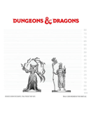 D&D Nolzur's Marvelous Unpainted Miniatures: Human Druid & Elf Sorcerer (EN) ^ Q3 2026