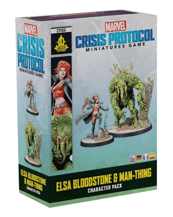 Marvel: Crisis Protocol: Elsa Bloodstone & Man-Thing - Character Pack (ML)