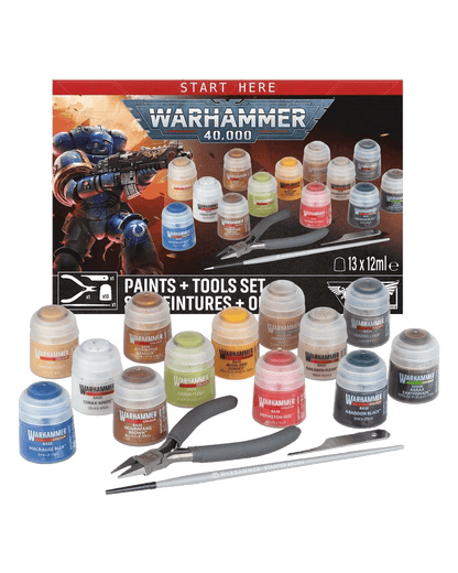 Warhammer 40,000: Paint + Tools set