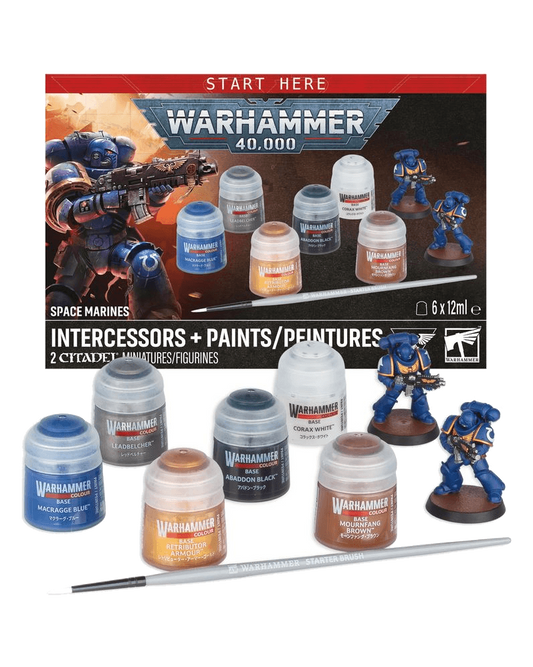 Space Marines: Intercessors + Paints