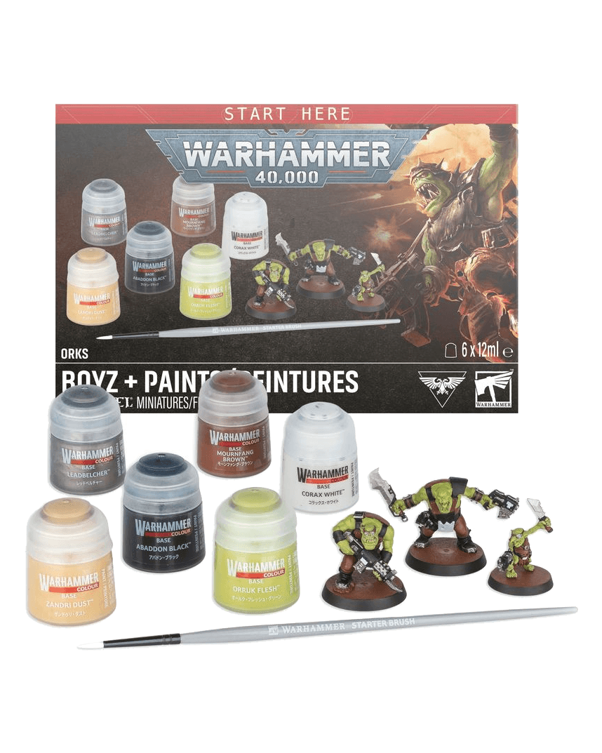 Orks: Boyz + Paints