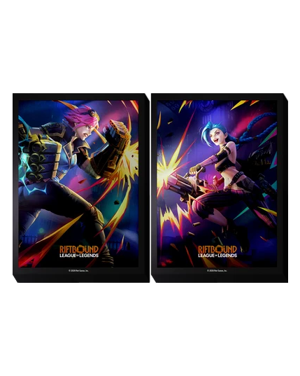 Riftbound Sleeves: Vi vs Jinx