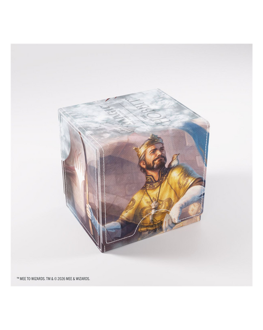 Deck Box: Magic: The Gathering - The Hobbit: Sidekick PRO XL (100 ct.) - Bard, King of Dale / Smaug, W