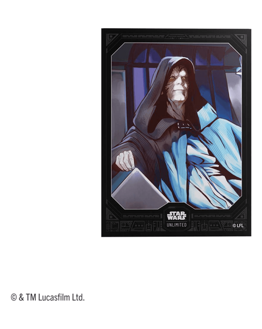 Sleeves: Star Wars: Unlimited: Premium Art Sleeves: Emperor Palpatine (ML)