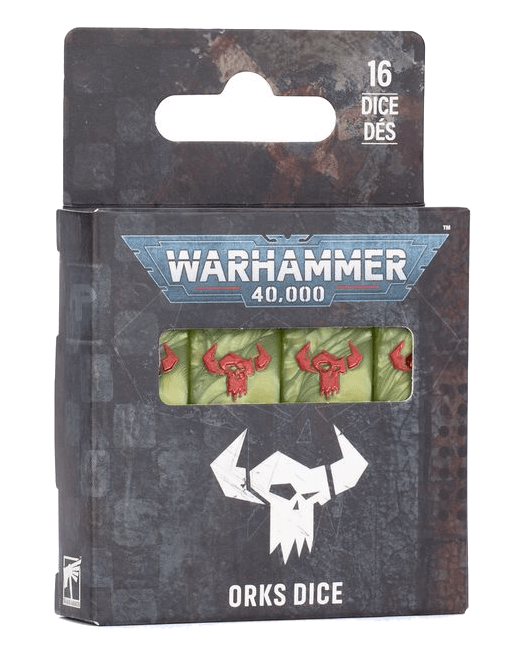 WARHAMMER 40000: ORKS DICE - Available September 5th
