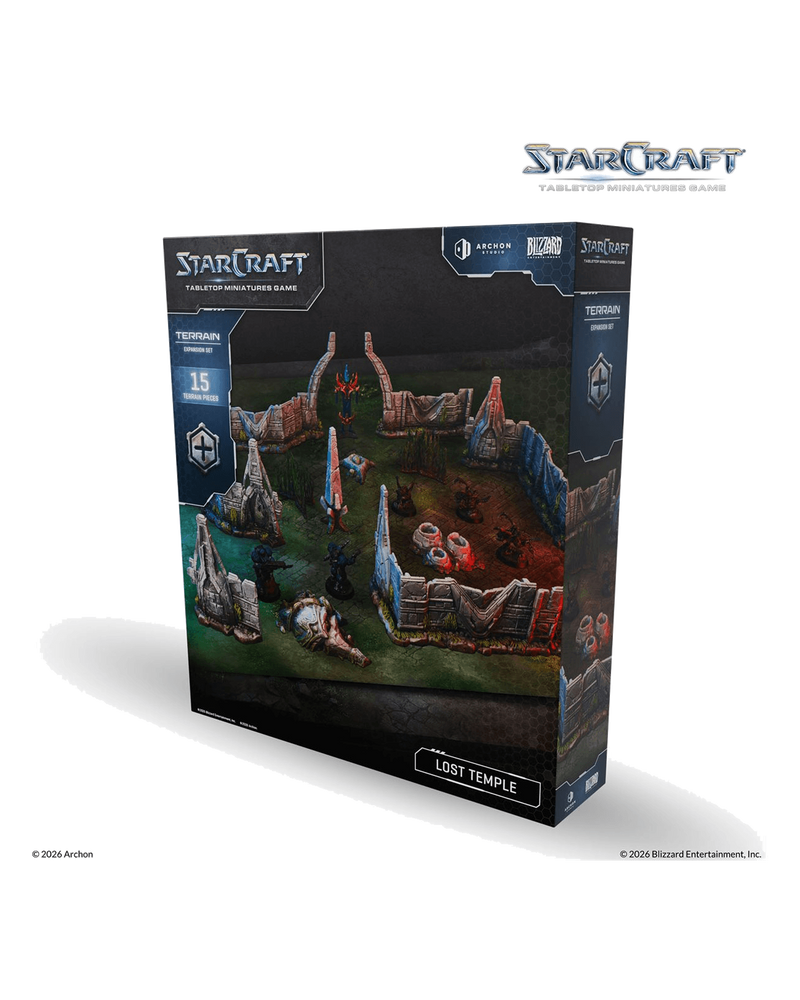 Starcraft: The Miniatures Game: Lost Temple - Terrain Expansion Set