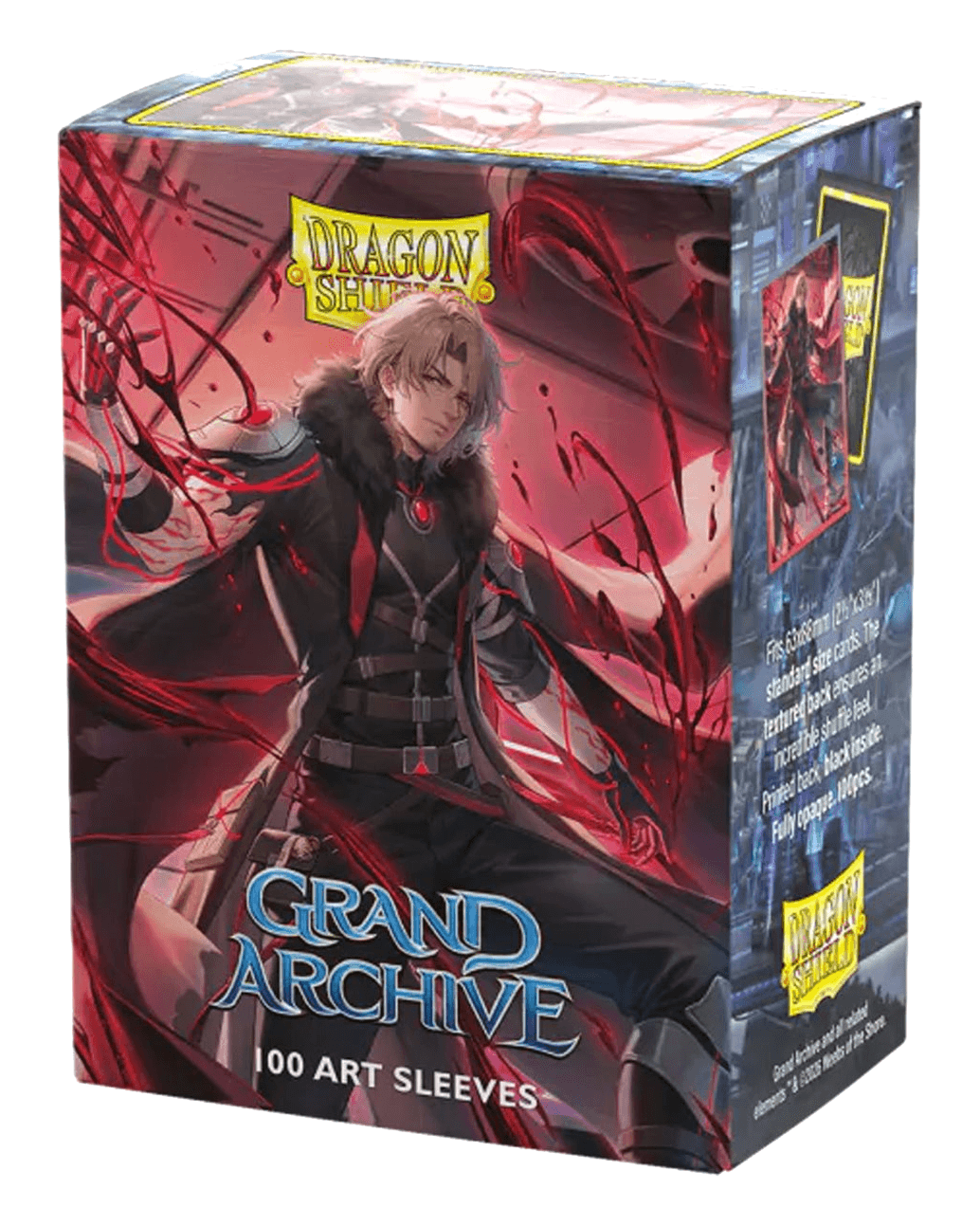 Dragon Shield: Standard 100ct Sleeves - Dante, Hemomancer (Dual Art)