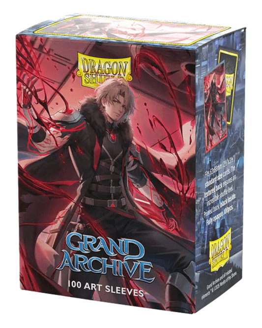Dragon Shield: Standard 100ct Sleeves - Dante, Hemomancer (Dual Art)