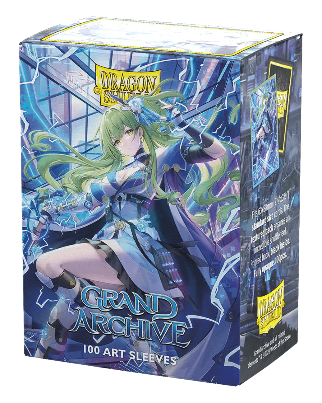 Dragon Shield: Standard 100ct Sleeves - Lorraine, Arclight Saber (Dual Art)