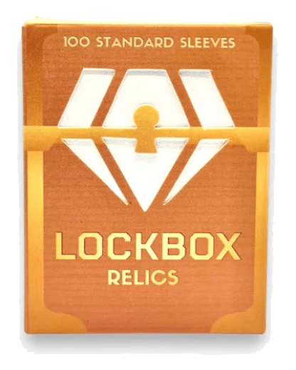 Lockbox Relics 100ct Standard Size Matte Sleeves (Black)