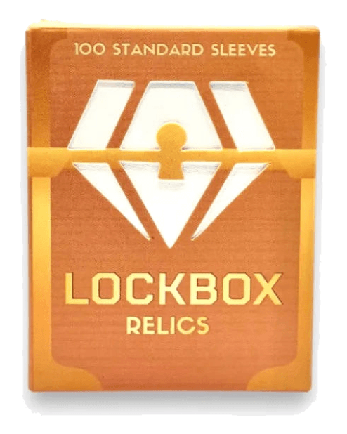 Lockbox Relics 100ct Standard Size Matte Sleeves (Pink)
