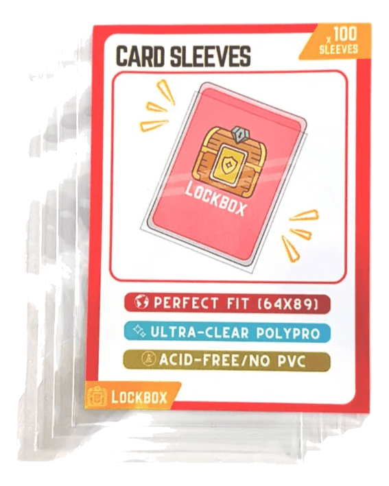 Lockbox 100ct Perfect Fit Card Sleeves
