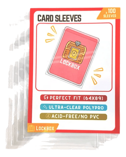 Lockbox 100ct Perfect Fit Card Sleeves