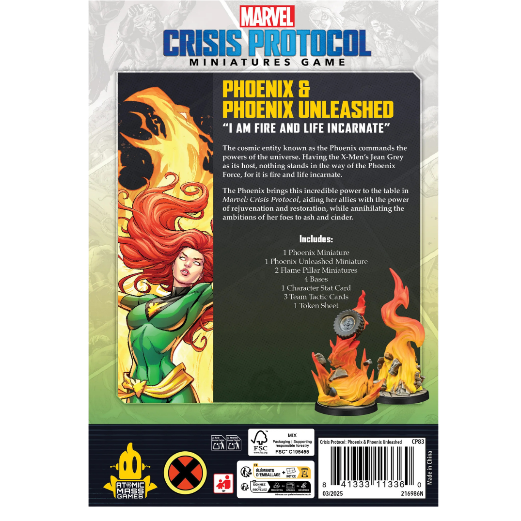 Marvel: Crisis Protocol: Phoenix & Phoenix Unleashed - Character Pack