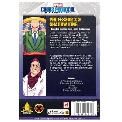 Marvel: Crisis Protocol: Professor X & Shadow King - Character Pack