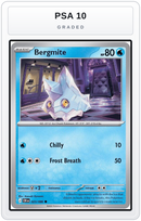 Graded - Bergmite — PSA 10 graded overlay