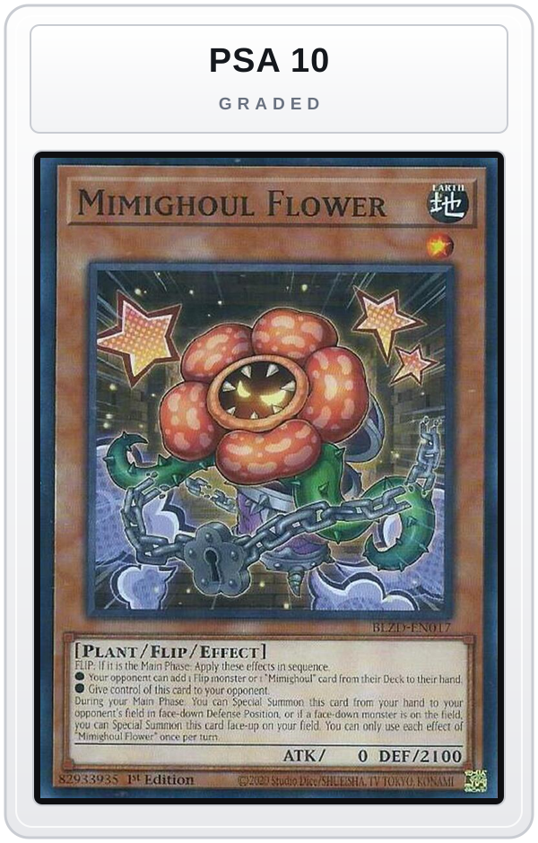 Graded - Mimighoul Flower — PSA 10 graded overlay