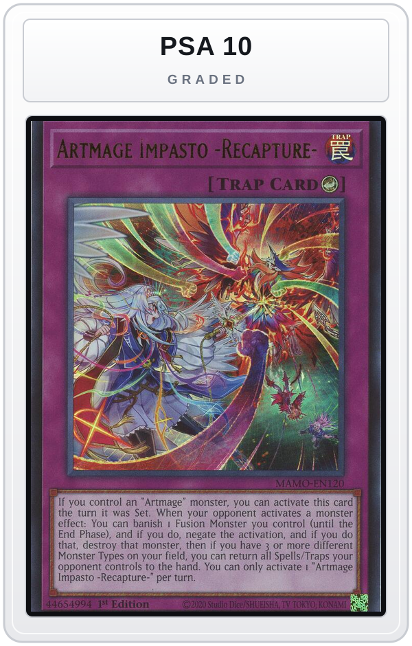 Graded - Artmage Impasto -Recapture- — PSA 10 graded overlay