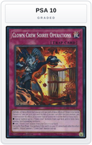 Graded - Clown Crew Soiree Operations — PSA 10 graded overlay